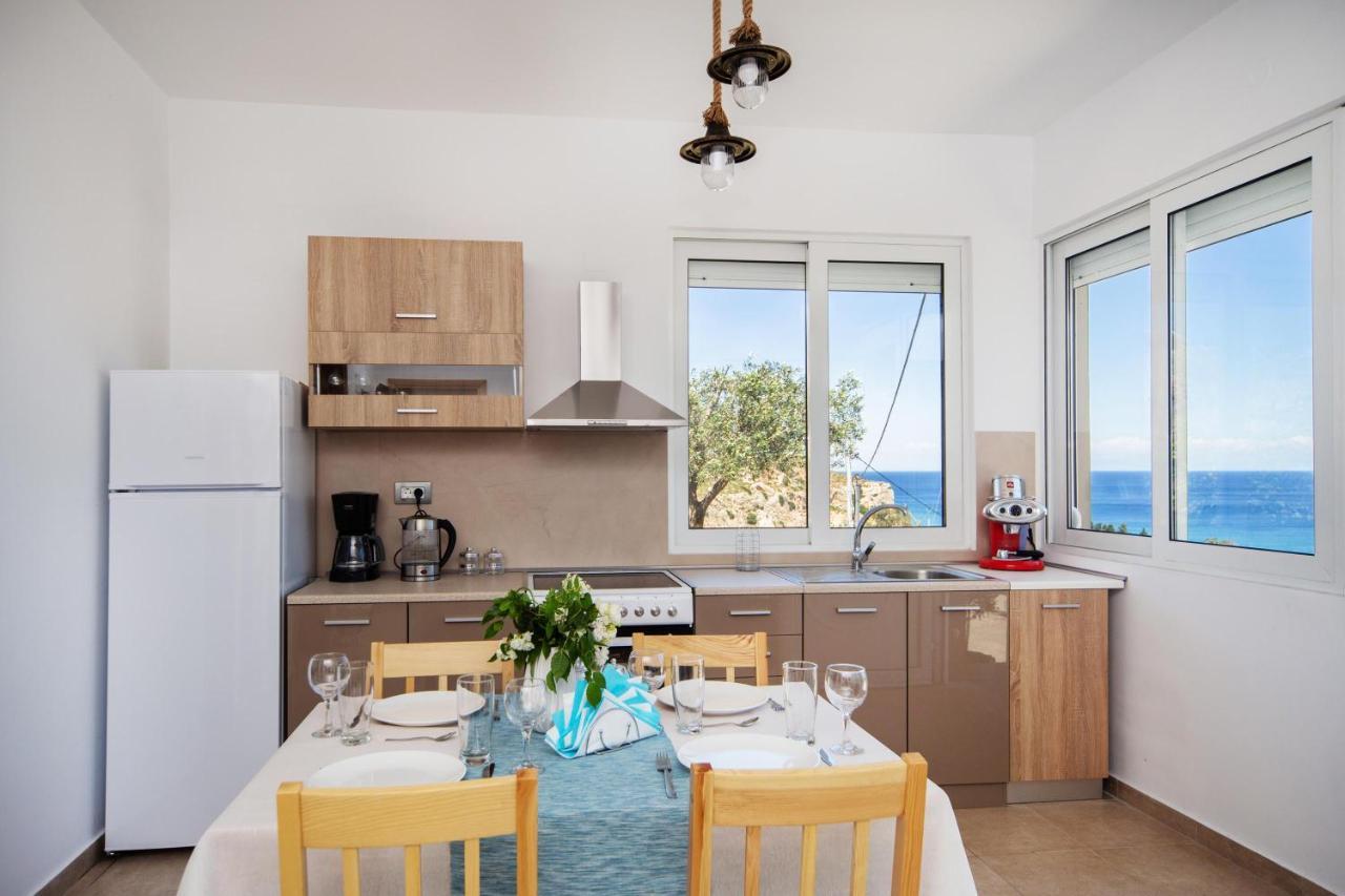 Апартаменты Blue View Stegna House Архангелос Экстерьер фото