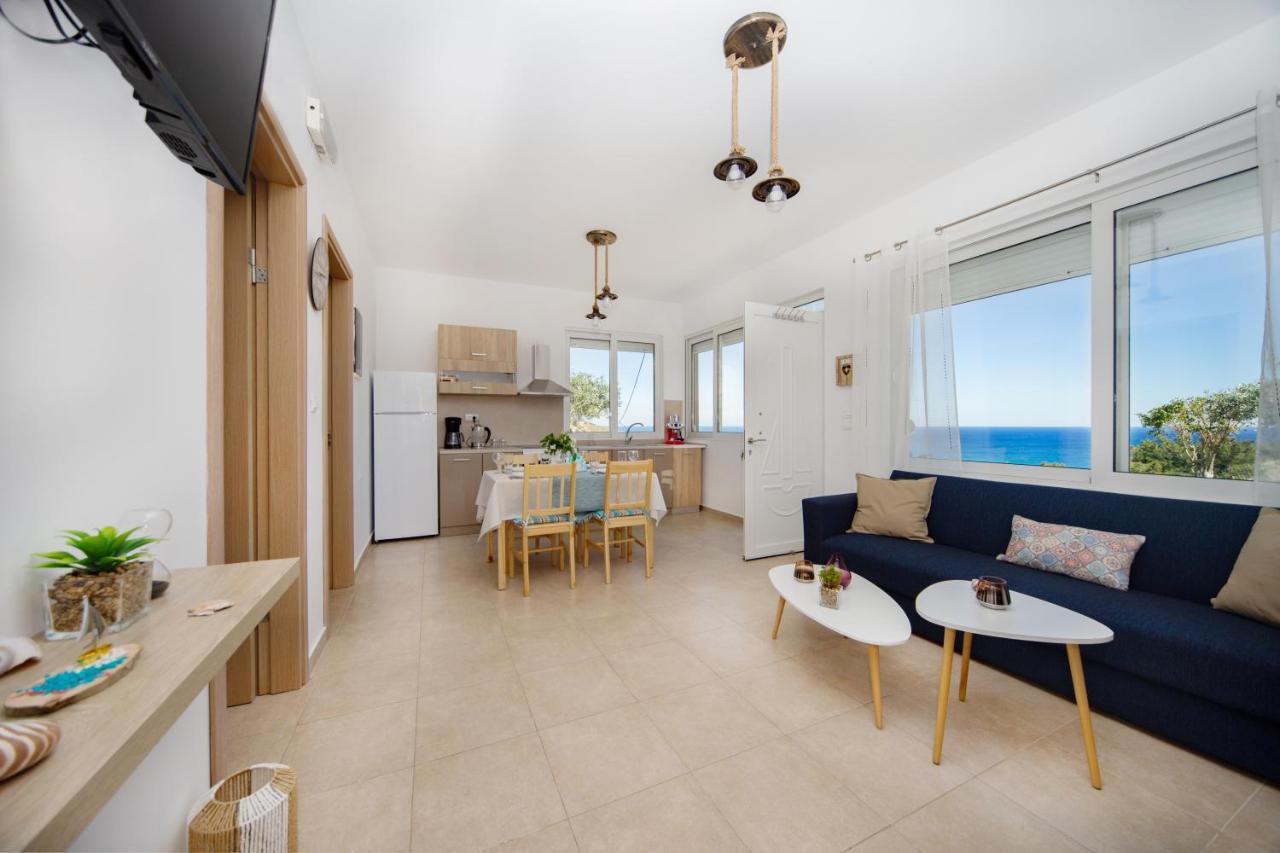 Апартаменты Blue View Stegna House Архангелос Экстерьер фото
